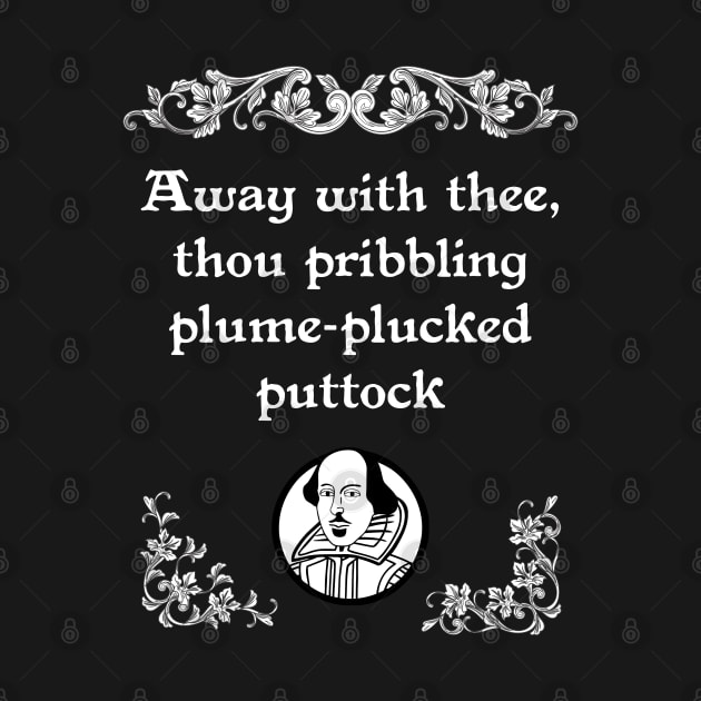 Shakespearean Insult Pribbling Puttock Tee by jplanet