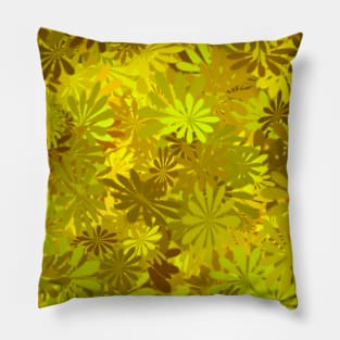 Yellow Daisies Pillow