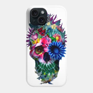 Floral Skull Phone Case