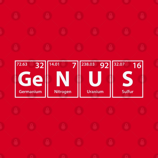 Genus (Ge-N-U-S) Periodic Elements Spelling by cerebrands