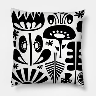 Scandi Flowers Pillow