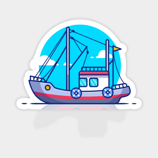 Trawler Boat Magnet