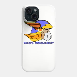 Captain Speedy sez Got Mask? Phone Case