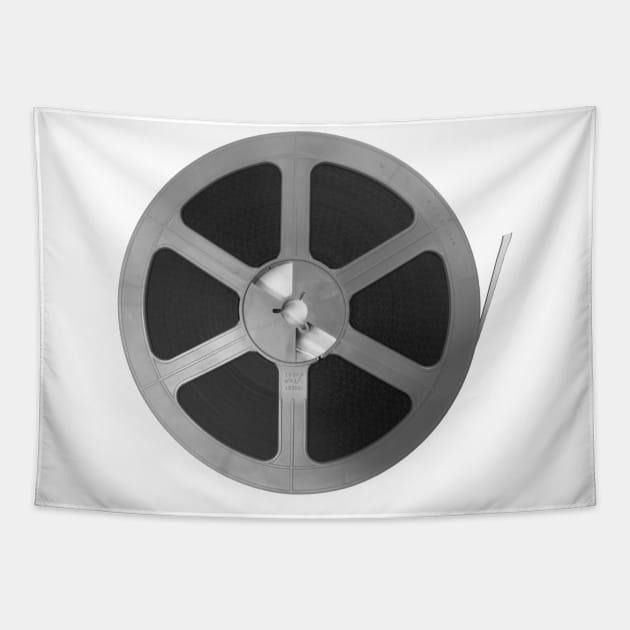 Vintage Film Reel Tapestry by 8mmattire