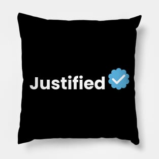 Justified Pillow