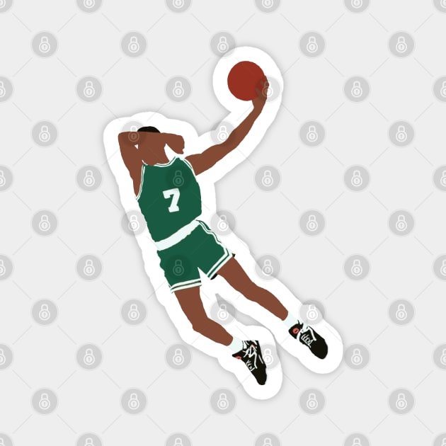 Dee Brown No-Look Dunk Magnet by rattraptees