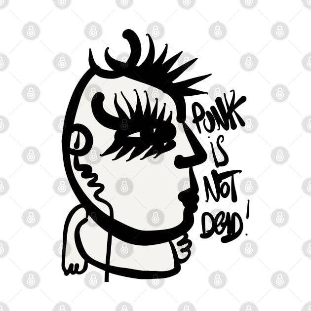 Punk is not dead Graffiti Art by signorino