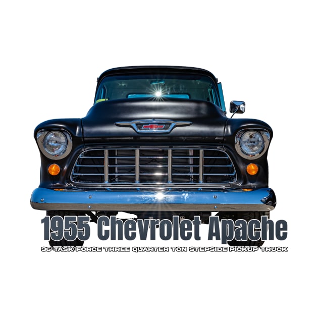 1955 Chevrolet Apache 36 Stepside Pickup Truck by Gestalt Imagery