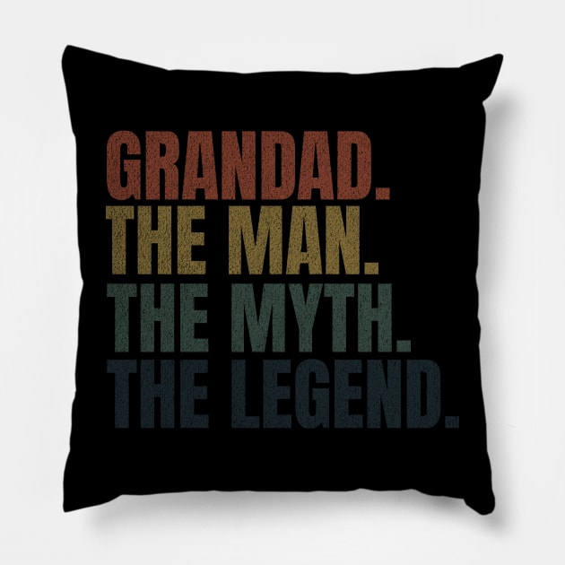 Grandad the legend Pillow by Maison de Kitsch