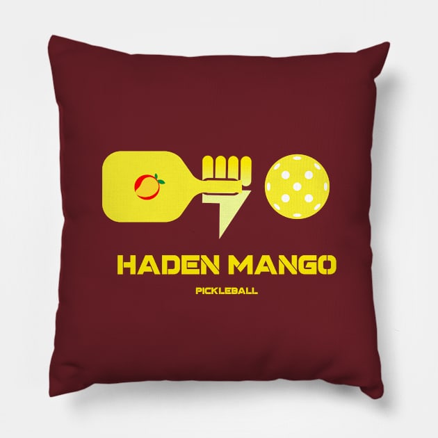 Power Grip for Pickleball with Traditional Yellow Color Pillow by Hayden Mango Collective 