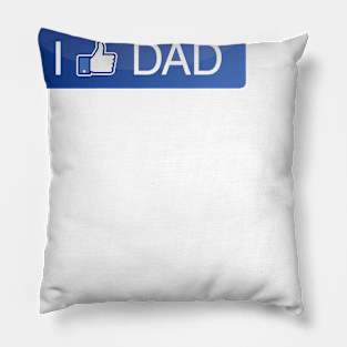 I Like Button Dad T-shirt Pillow