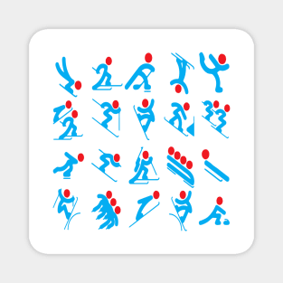 Winter Games Magnet