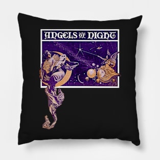 Angels of Night Pillow