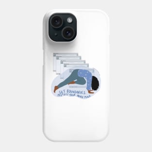 Set boundaries Phone Case