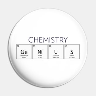 Chemistry Genius! Pin