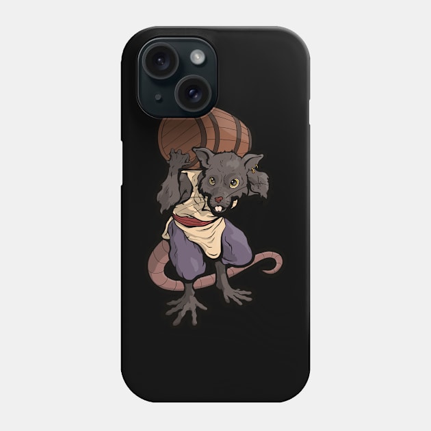 Bilge Rat Phone Case by dragonbones