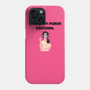 This Is My Purim Costume Phone Case