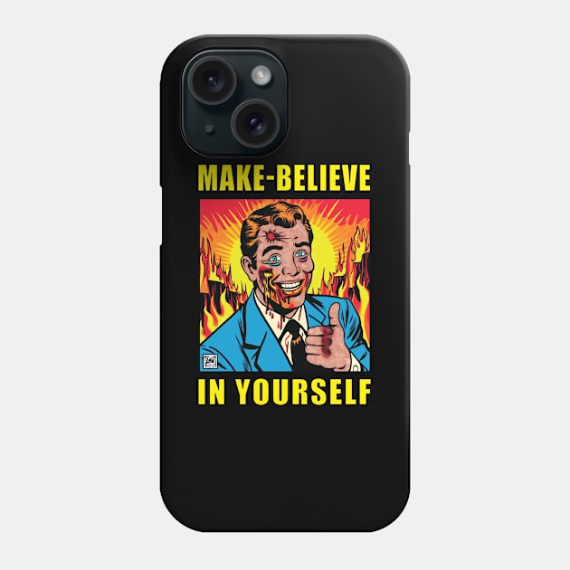 Pretending is fun. Phone Case by SCRAN Art