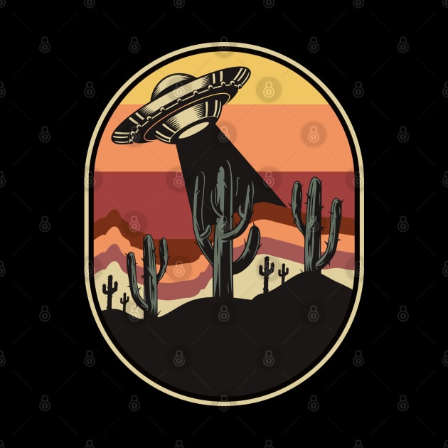 Desert alien Ufo by Dylante