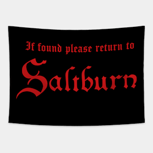 Please Return To Saltburn Tapestry