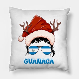 El Salvador girl, Guanaca Christmas gift , Regalo Navidad El Salvador Pillow