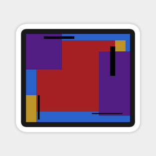 Rectangle shapes Magnet