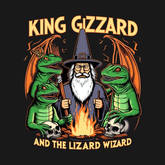 king gizzard and the lizard wizard by Rizstor