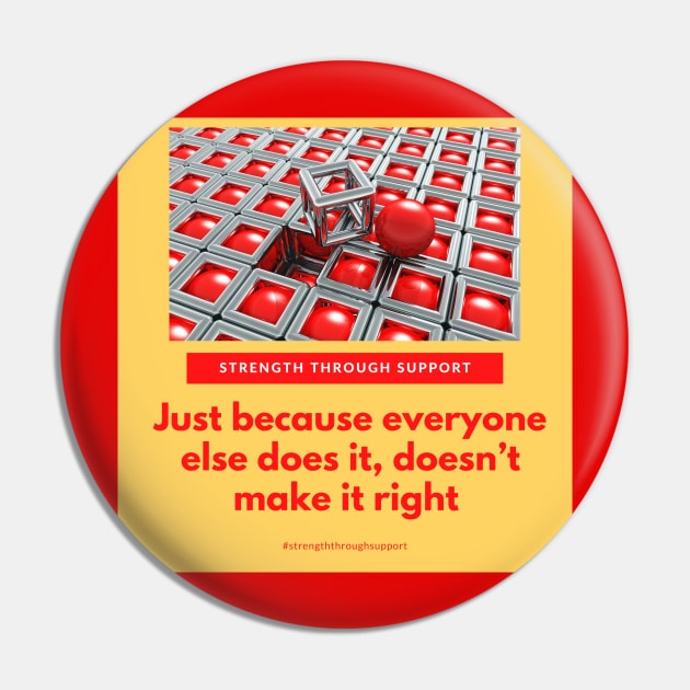 Go your own way! Pin by Strength Through Support's Meme Merch!