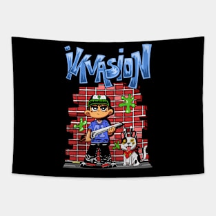 Invasion party Tapestry