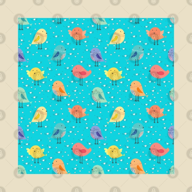 Everybirdy Pattern by Pris25