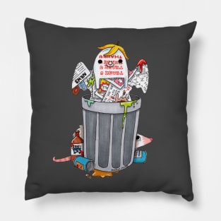 Garbage Ghost Pillow