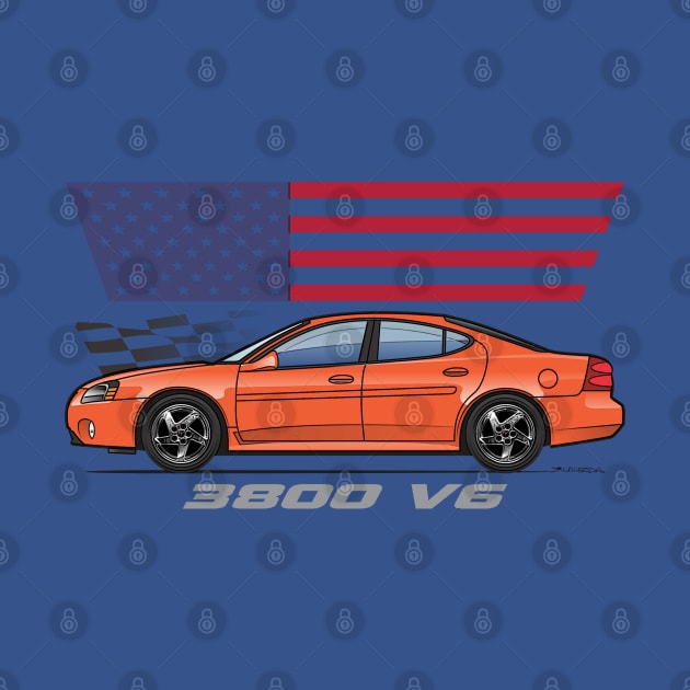 3800 V6 - orange by JRCustoms44