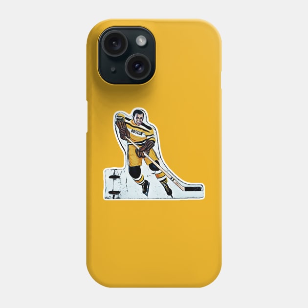 Coleco Table Hockey Players - Boston Bruins Phone Case by mafmove