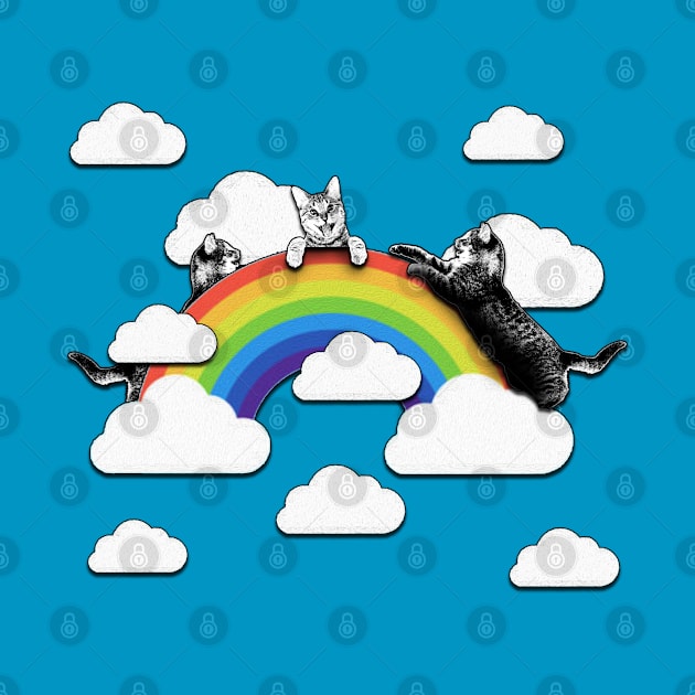 Rainbow cats by RJ-Creative Art