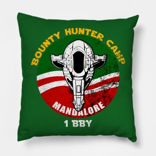 Bounty Hunter Camp Pillow