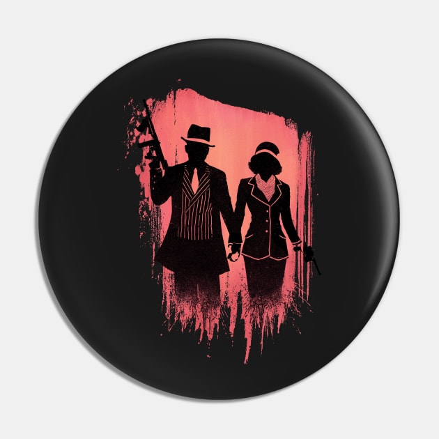 Outlaw Lovers Pin by Moutchy