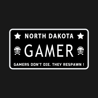 North Dakota. Gamer. T-Shirt