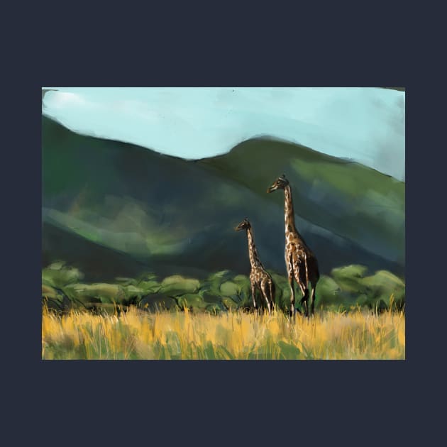 Giraffes by covostudio