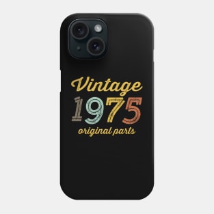 Vintage 1975 Original Parts Phone Case