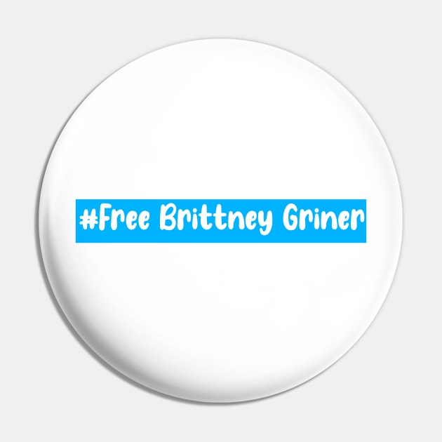 Free Brittney Griner Pin by Microart