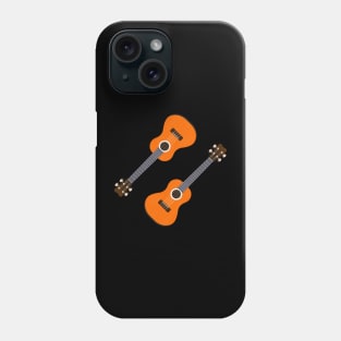 Orange Ukelele Phone Case