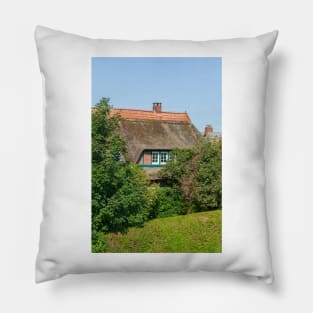 Germany; Europe; Northern Germany; Lower Saxony; Elsfleth; Weser March; House Pillow