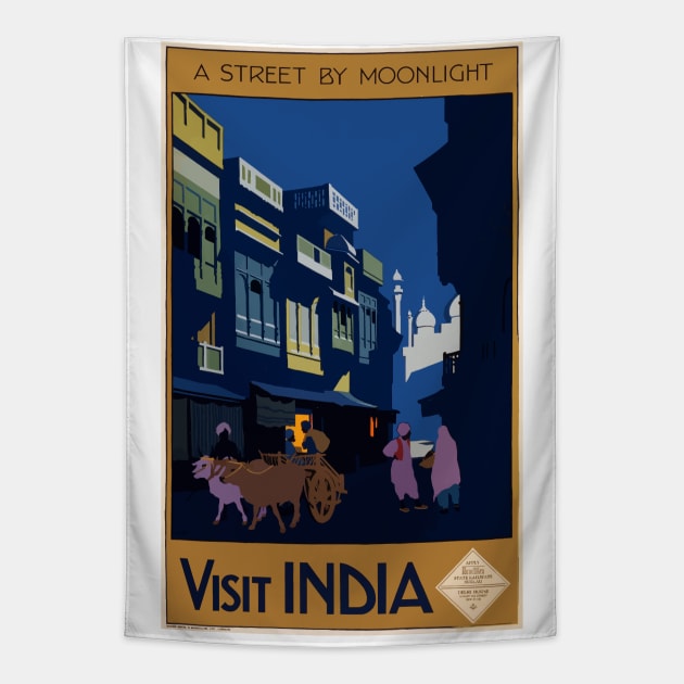 Visit India Tapestry by Yaelledark