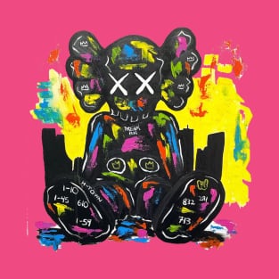 kaws xx art T-Shirt