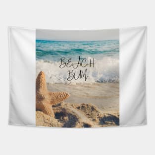 Beach bum - top starfish in the ocean Tapestry