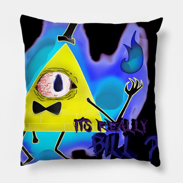Its Really Bill ??? Pillow by Viniap360