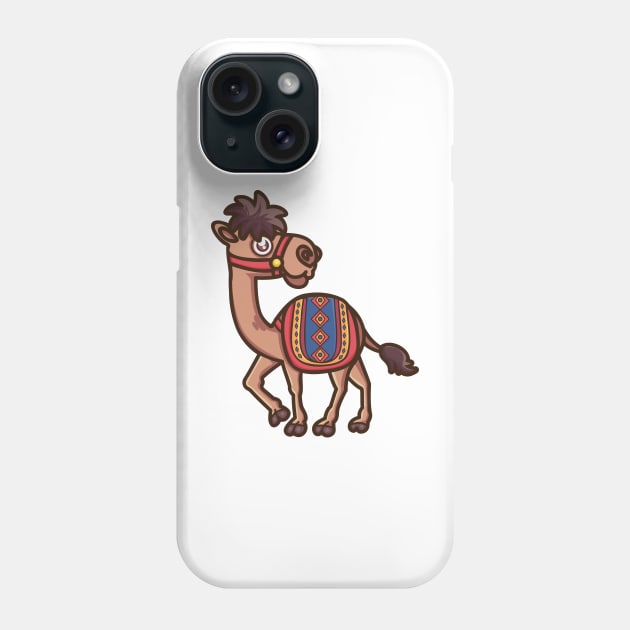 the desert camel Phone Case by onama.std