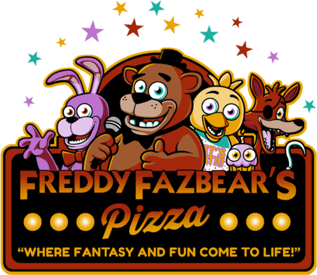 Five Nights at Freddy's Logo Kids T-Shirt by Christastic