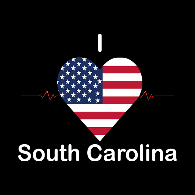 I love South Carolina by FUNEMPIRE