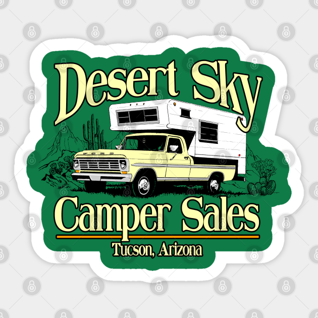 Desert Sky Camper Sales Top Selling Aufkleber Teepublic De Desert Sky Camper Sales Top Selling Aufkleber Teepublic De
